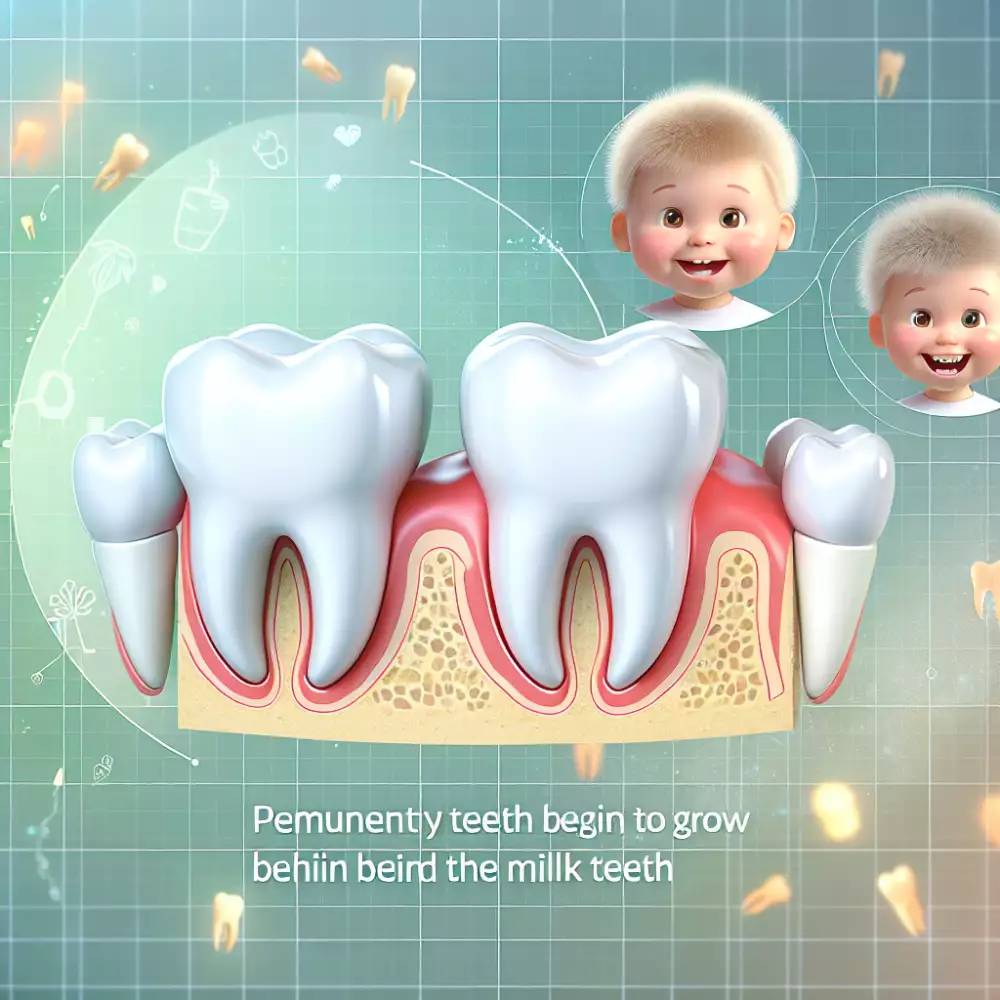 Druhé Zuby Rostou Za Mléčnými